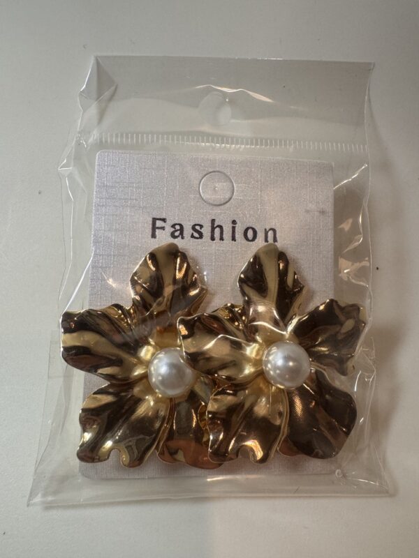 Pendientes flor Perla