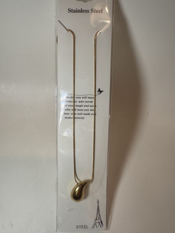 Colgante gota gold